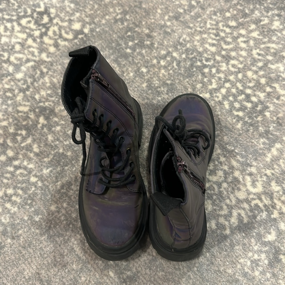 ZARA HOLOGRAM BOOTS KIDS SIZE 32/12 - Picture 9 of 11